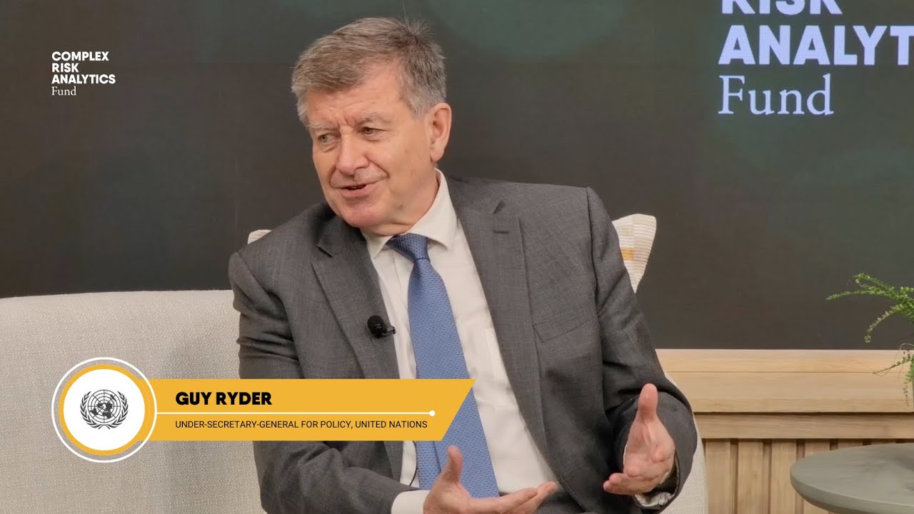 Guy Ryder | 2025 Live from the UN: Rethink, Reset, Deliver Better with Data and AI