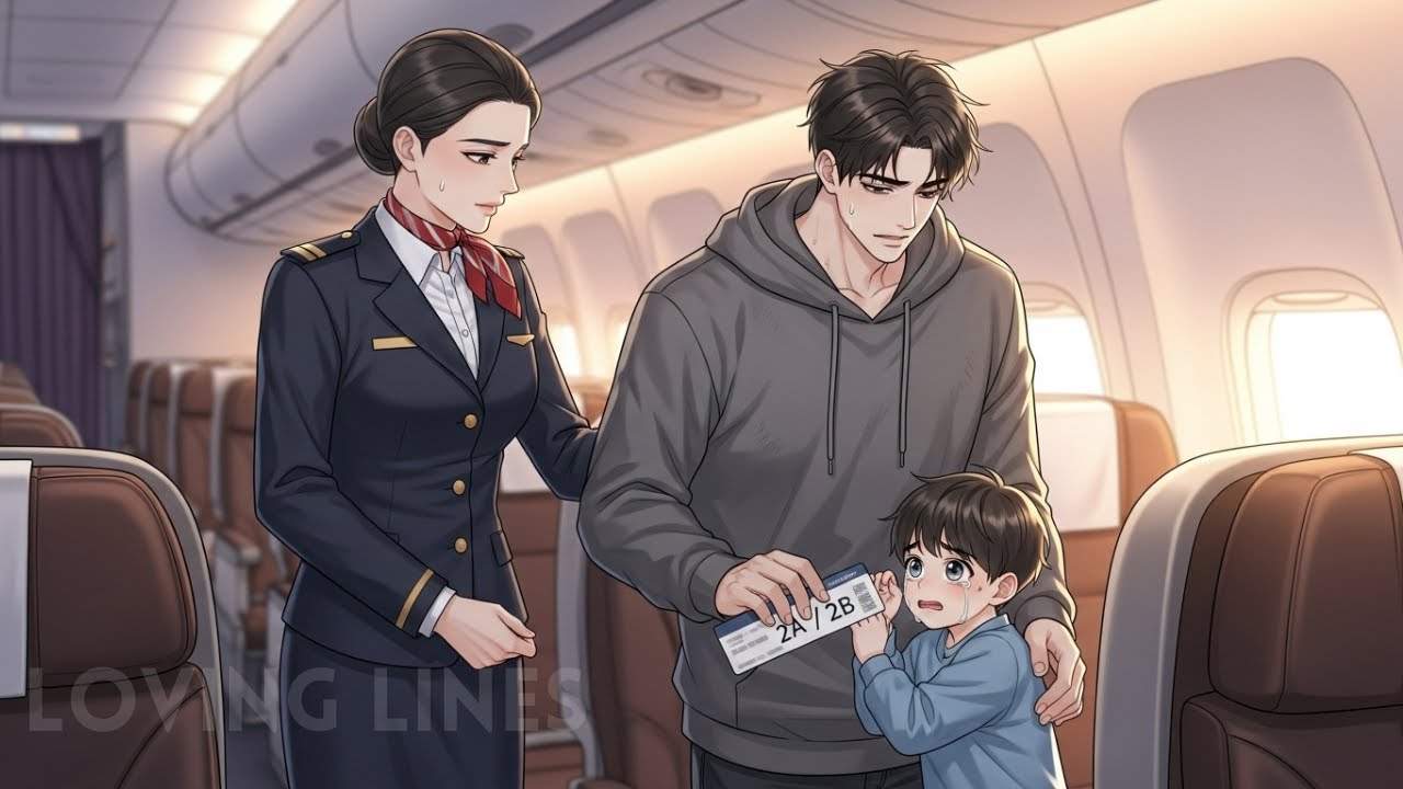 They Tried to Remove His Son from First Class, Until the Alpha Captain Turned Around for HIM