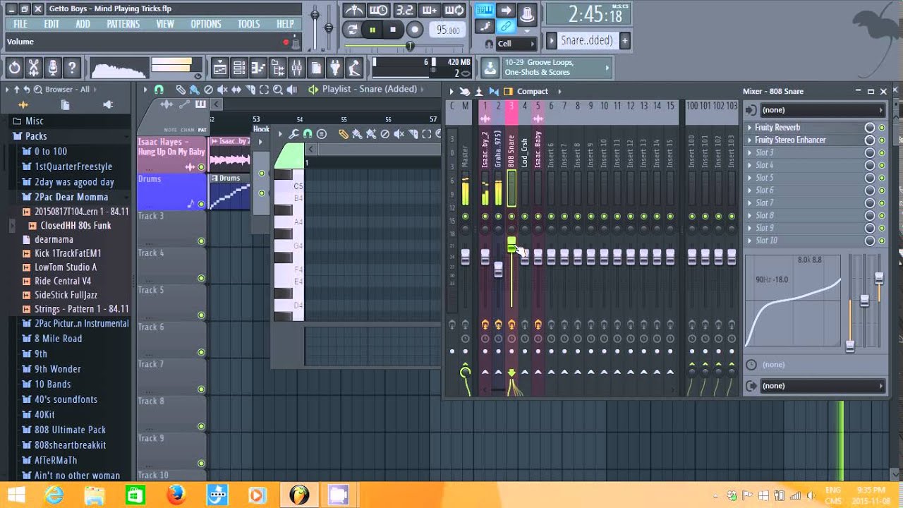 Getto Boys - Mind Playing Tricks (FL Studio Remake)