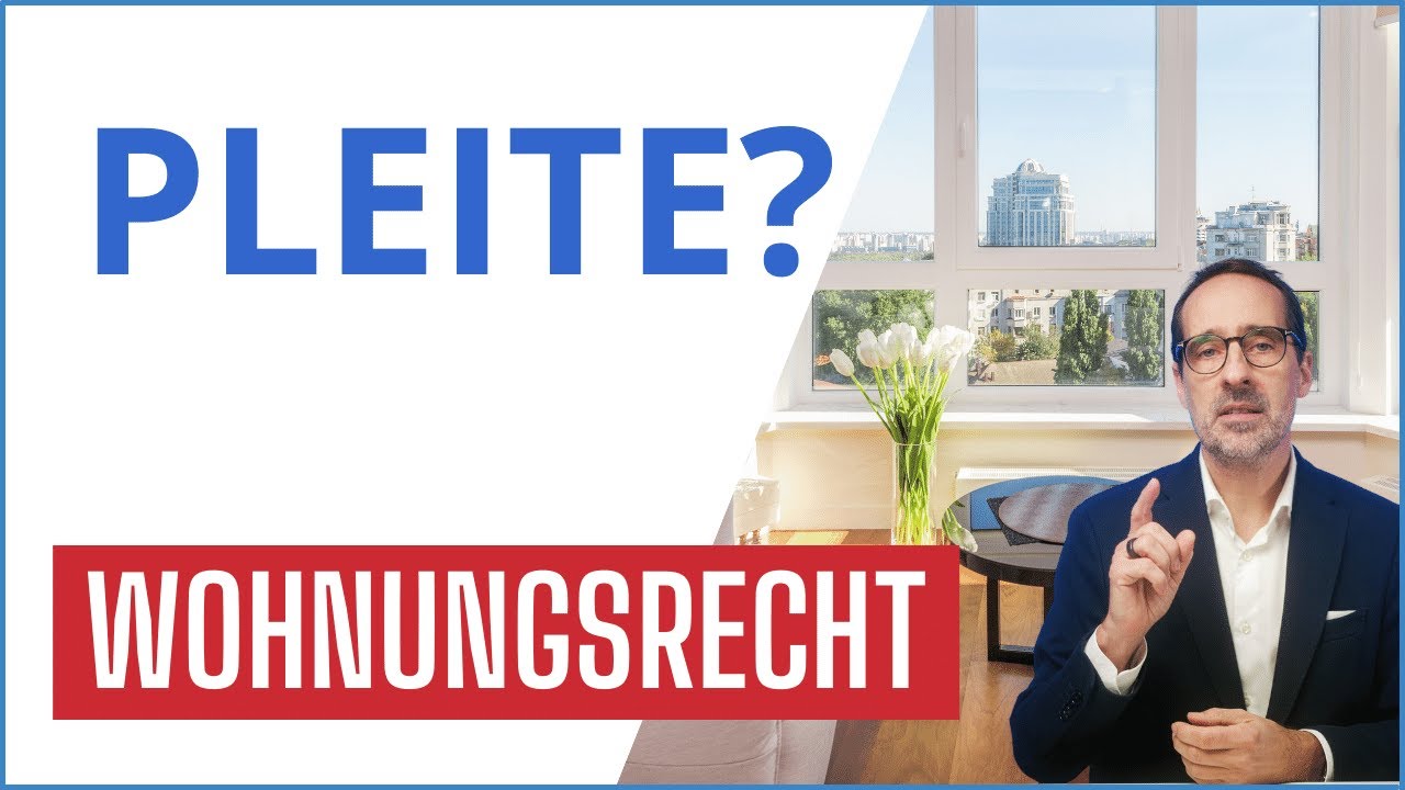 Wohnungsrecht & Insolvenz: Bleiben Sie abgesichert?