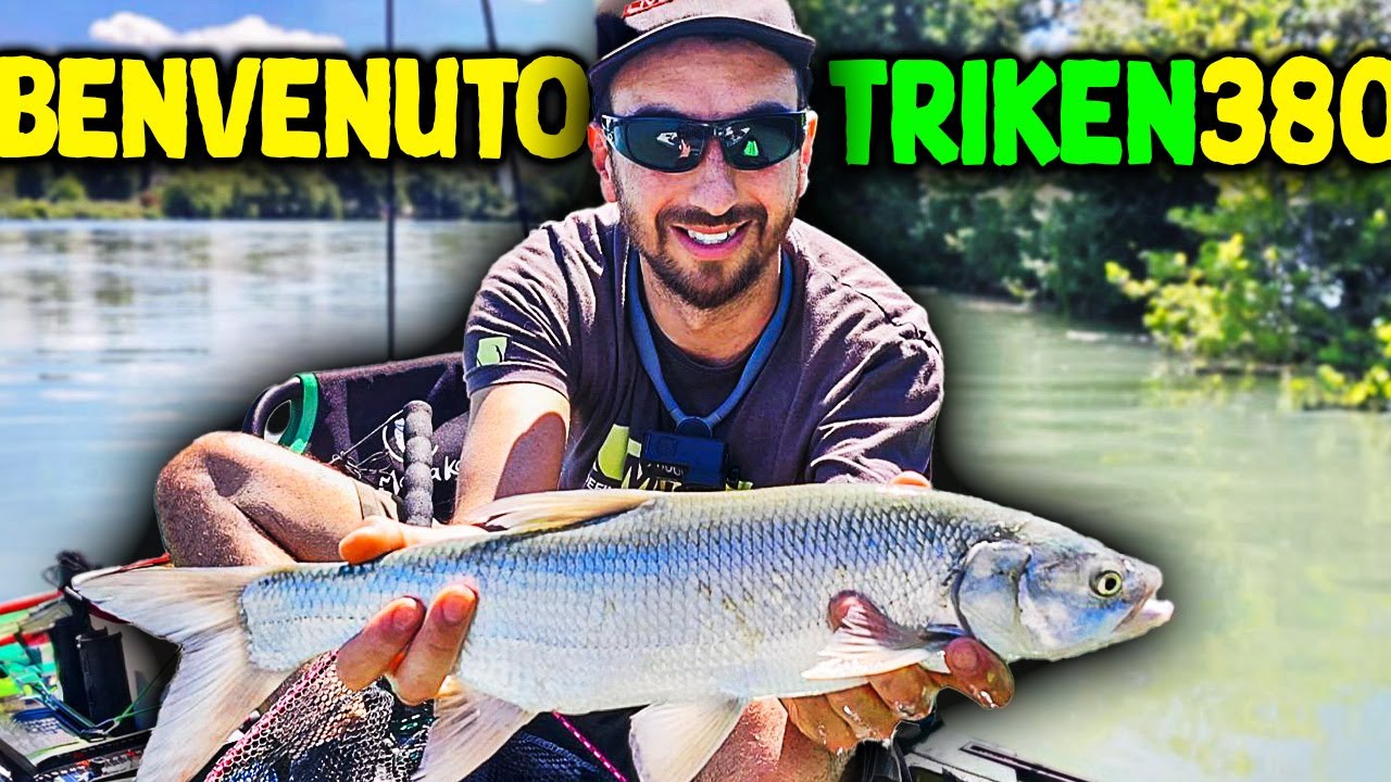 Aspi TOP WATER sul Tevere - Collaudo triken 380 di Big Mama Kayak andato BENISSIMO!