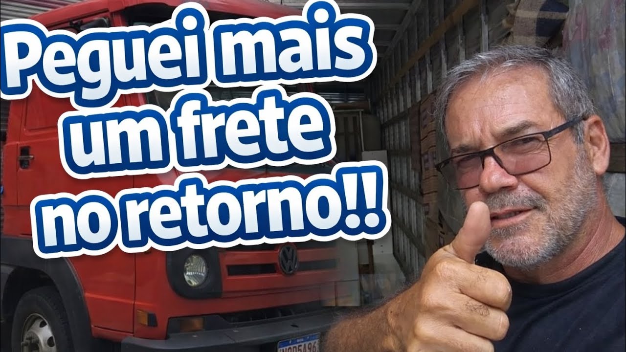 Peguei mais um frete no retorno!!!