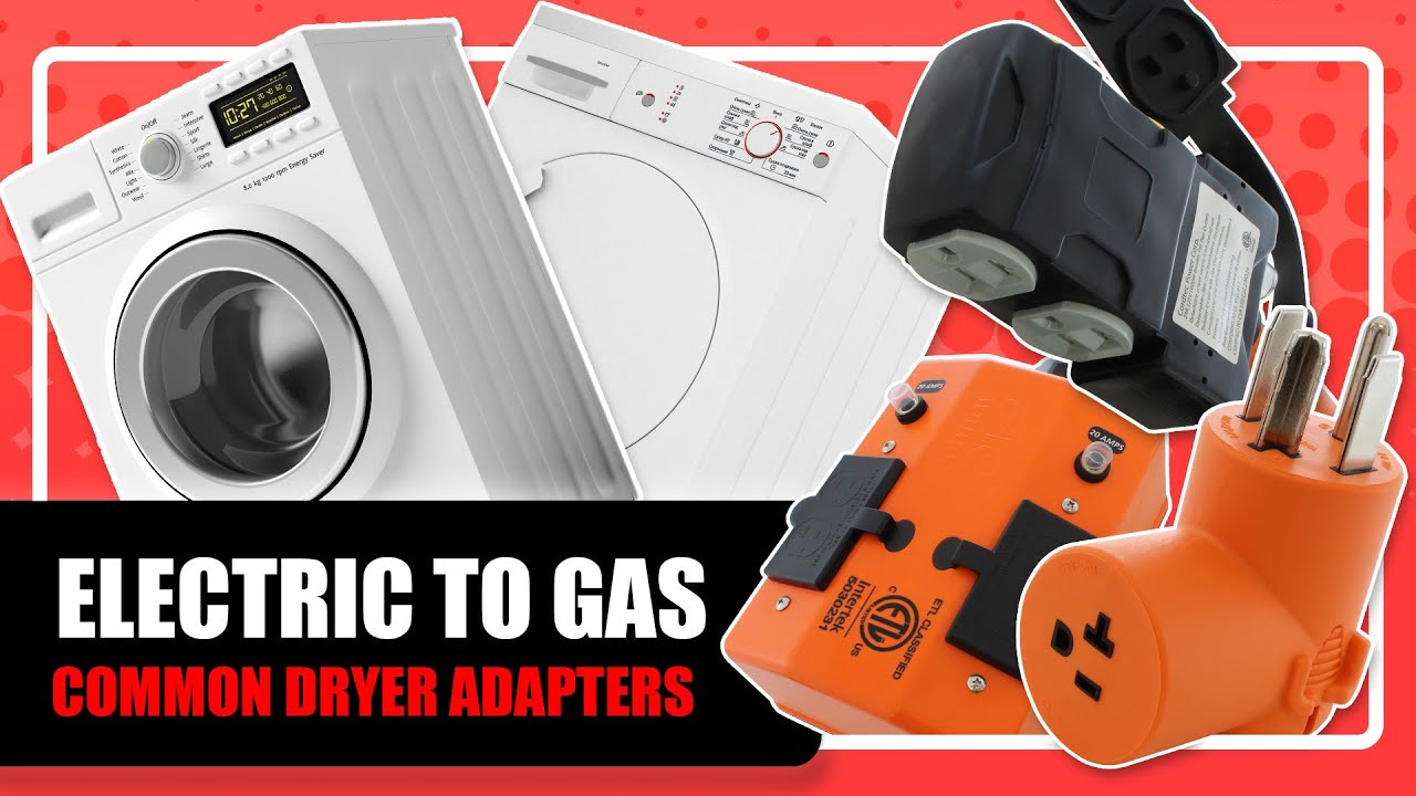 HOW TO: Switch from Electric Dryer to Gas Dryer