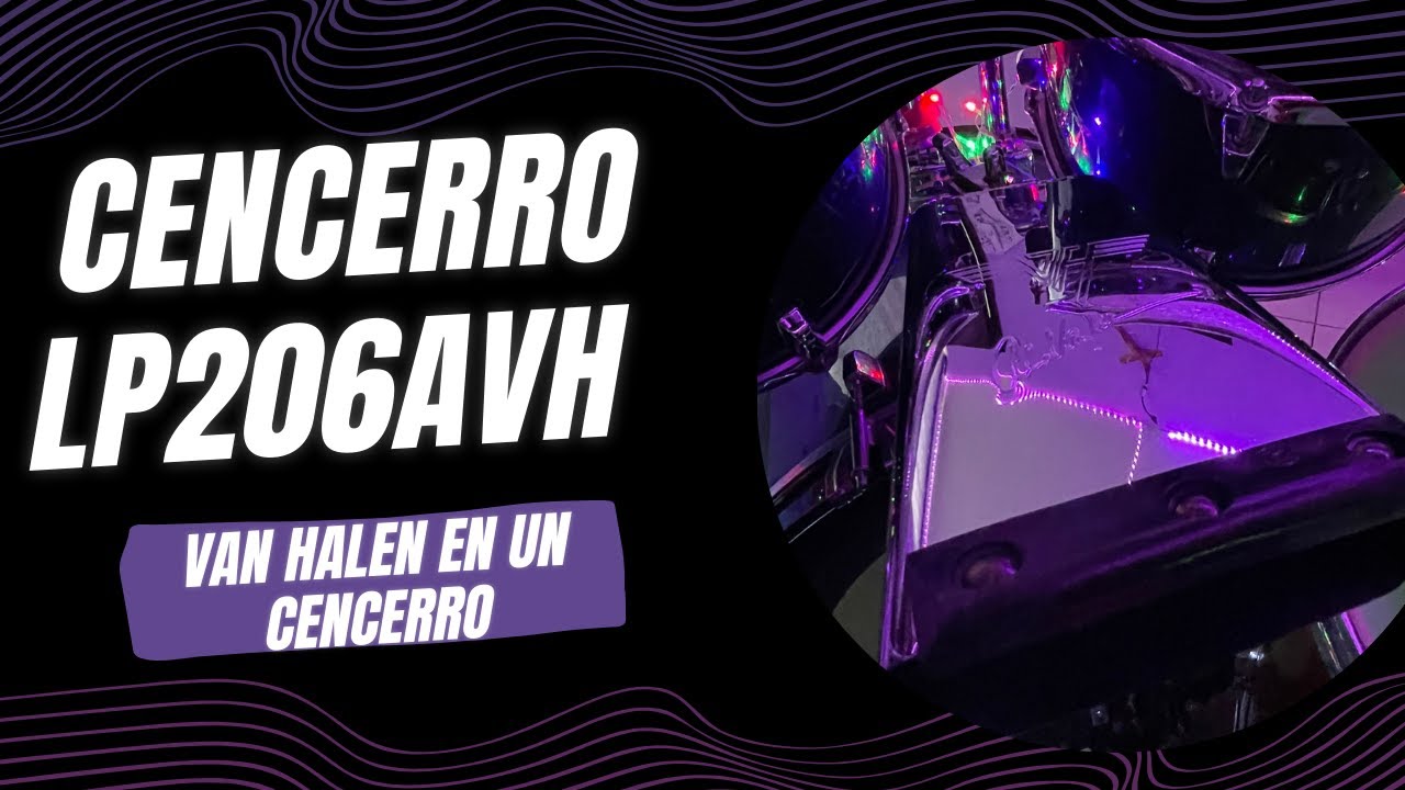 Cencerro LP Alex Van Halen Signature Cowbell - LP206AVH | Review y unboxing