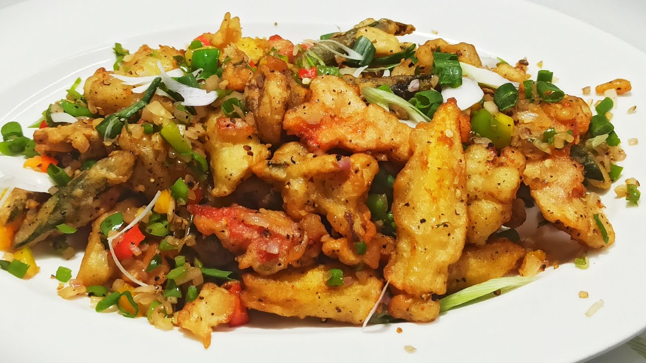 Crispy Veg Salt & Pepper | Veg Salt And Pepper Restaurant Style | Chef Ashok