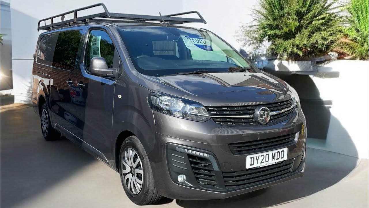 Vauxhall vivaro double cab NOW SOLD