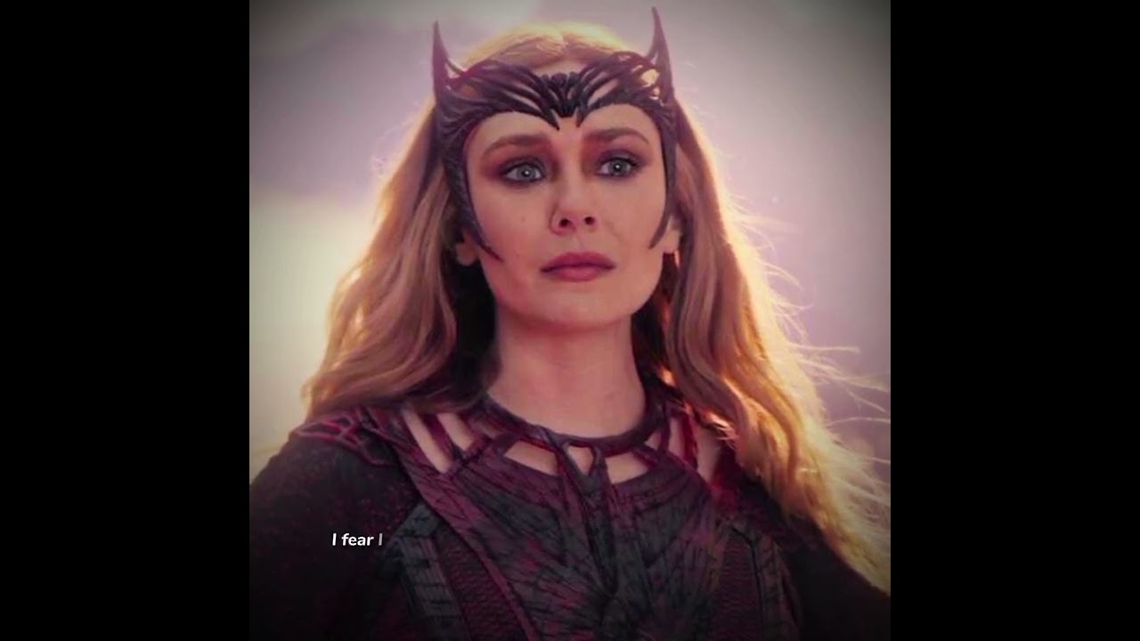 𝒔𝒄𝒂𝒓𝒍𝒆𝒕 𝒘𝒊𝒕𝒄𝒉 #wanda #doctorstrange #dsmom#mcu