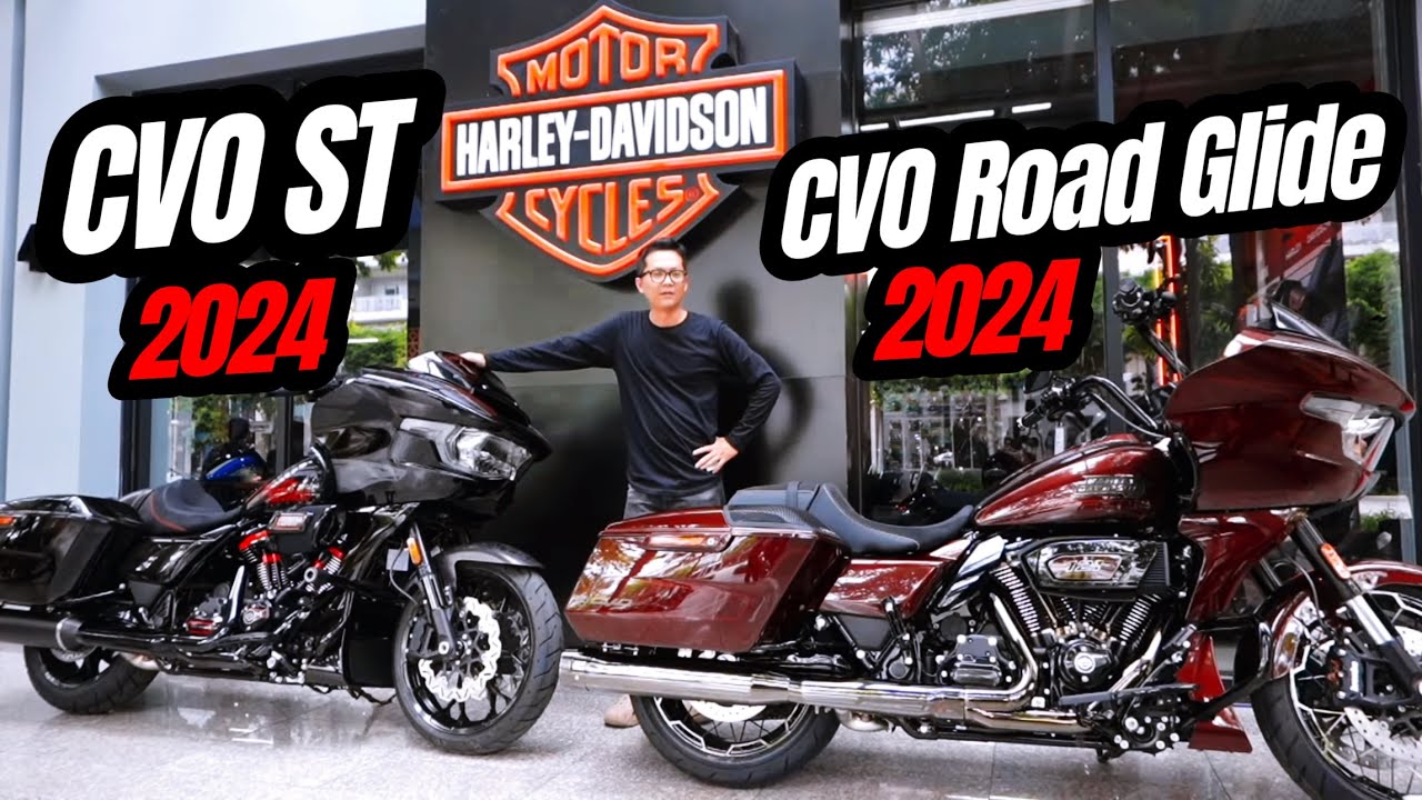 Harley-Davidson CVO ST so sánh CVO Road Glide 2024 về giá xe trang bị mới nhất