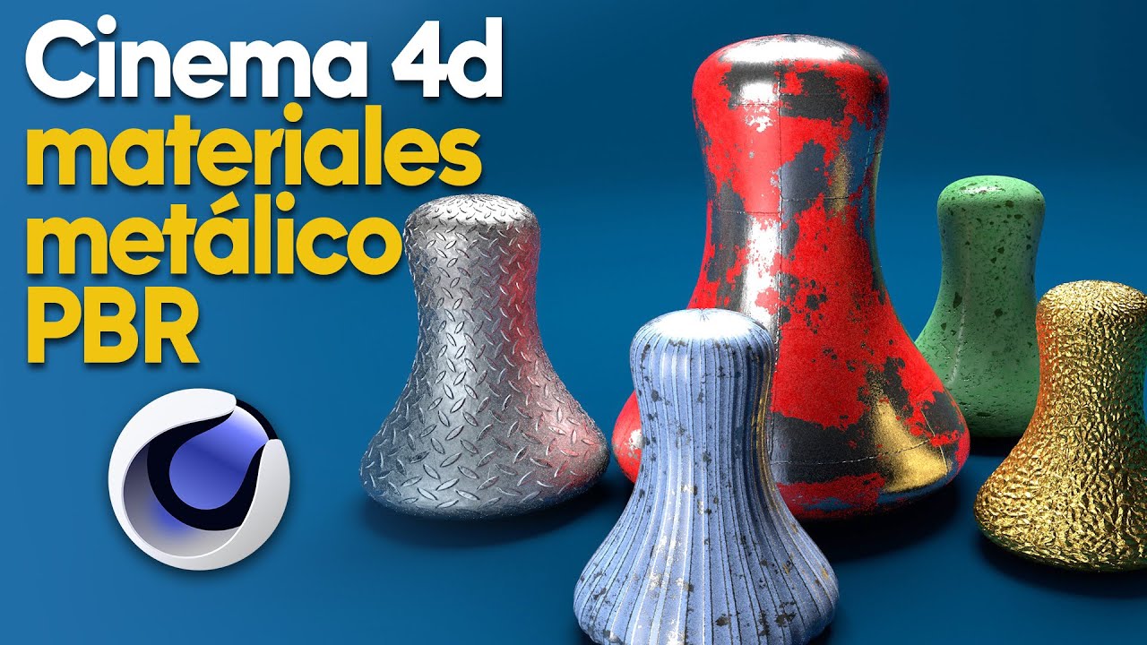 CURSO: Crear Materiales Metálicos Realistas en Cinema 4D
