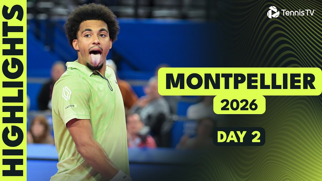 Arthur Fils Makes His Return! 🤩 | Montpellier 2026 Day 2 Highlights