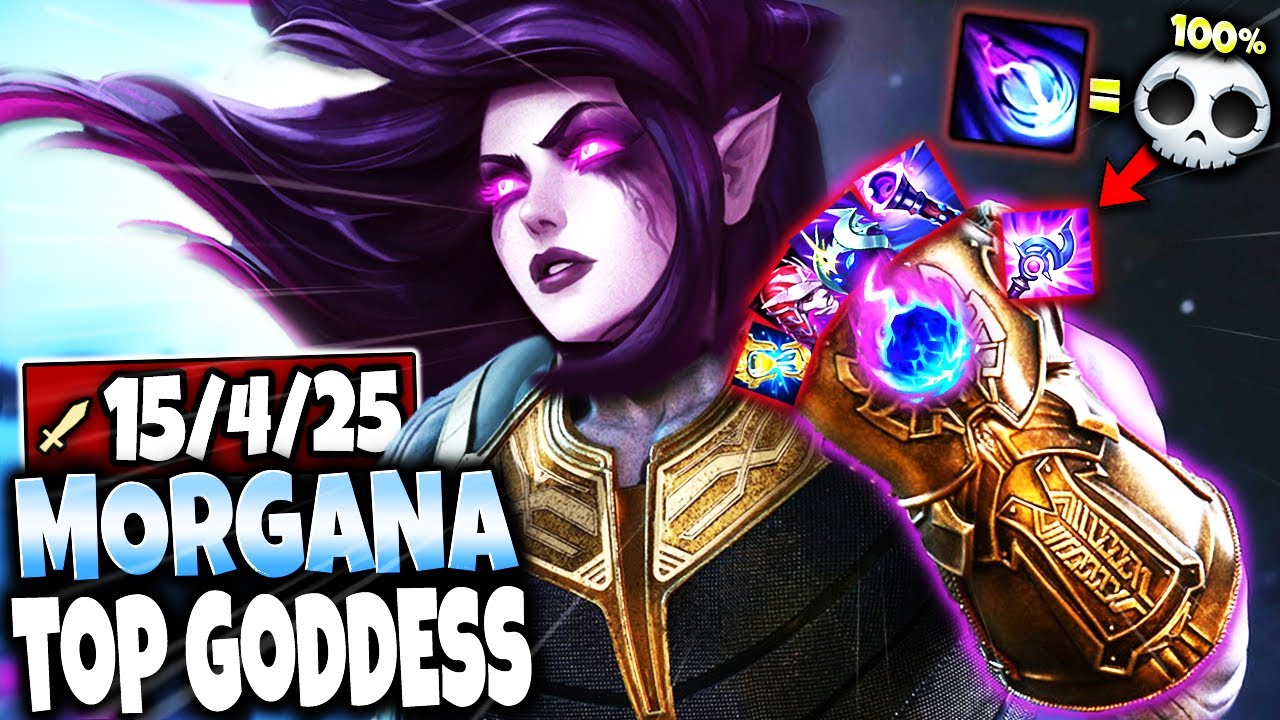 Morgana the Top Lane GODDESS | Best Morgana Season 11 Build 1 Q = 100% DEATH | LoL Morg s11 Gameplay