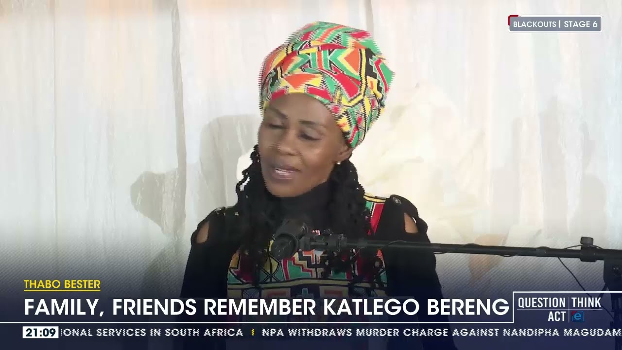 Thabo Bester | Family, Friends remember Katlego Bereng