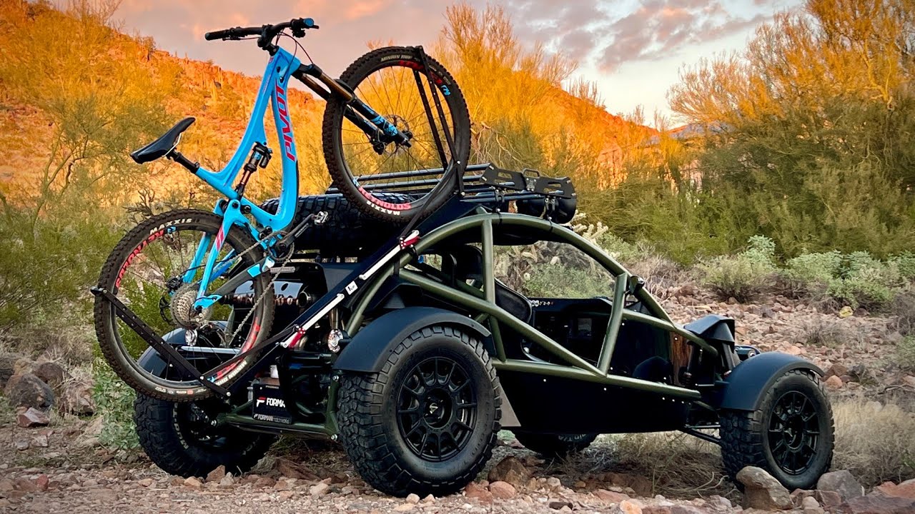 2017 Ariel Nomad Tactical Walkaround with Mountain Bike Mount