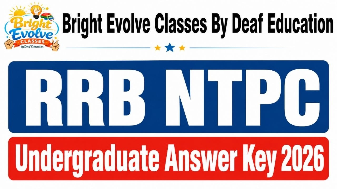 Railway RRB NTPC UG CEN 07/2025 Answer Key