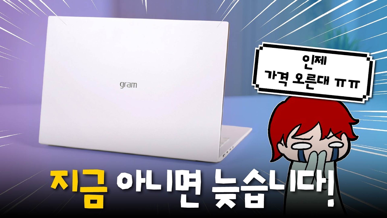 요즘 루나레이크가 오히려 가성비 좋다며? - LG 그램 16인치 & 17인치 노트북 반짝 할인