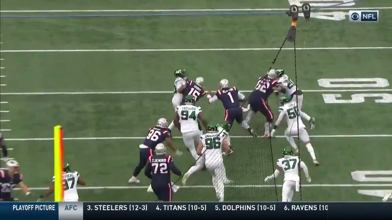 Cam Newton's 49-yard run is the longest in Patriots history