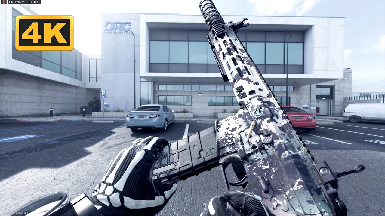 Многопользовательский игровой процесс Call of Duty Modern Warfare 2 в разрешении 4K