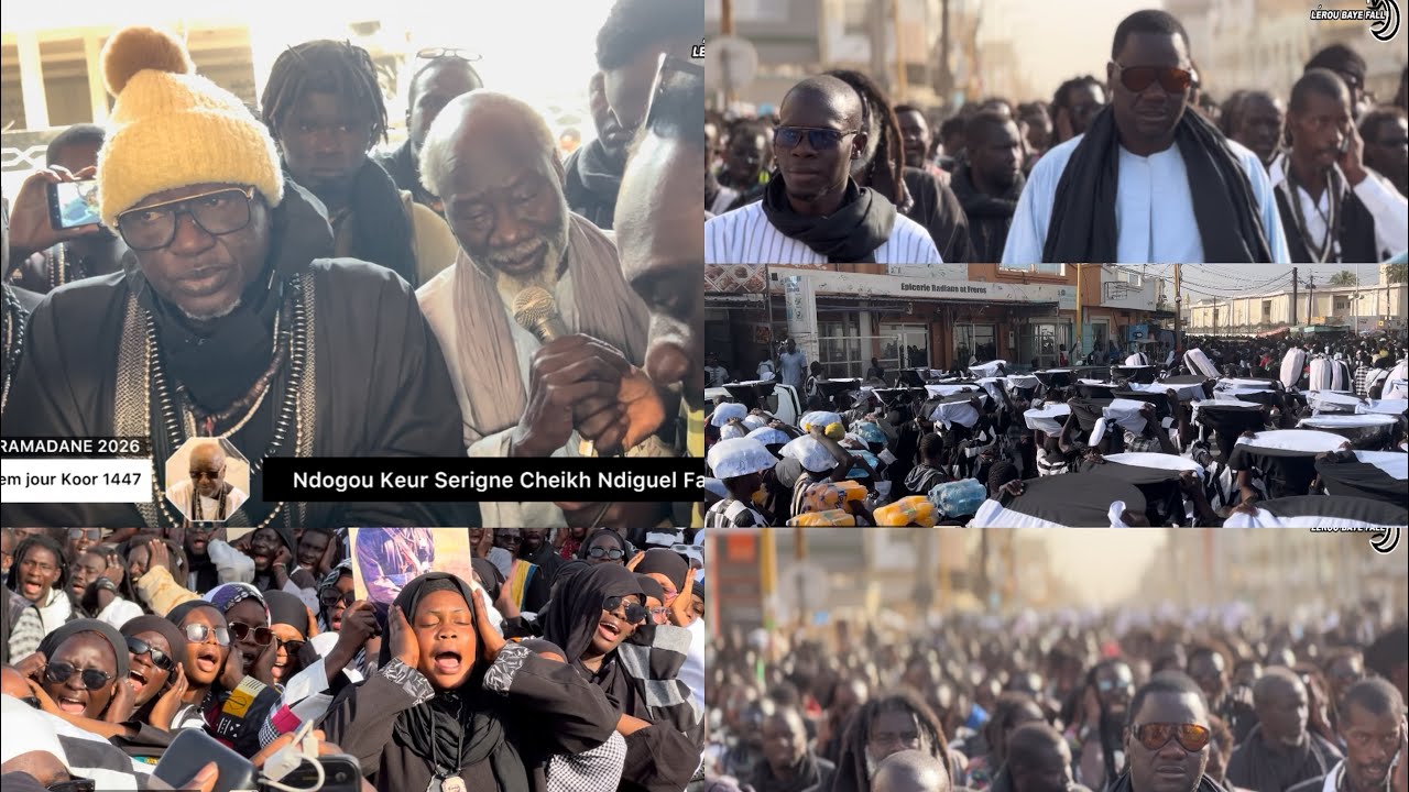 9ém jour Koor 1447 Ndogou Keur Serigne Cheikh Ndiguel Fall Vendredi 27 Février 2026……………….