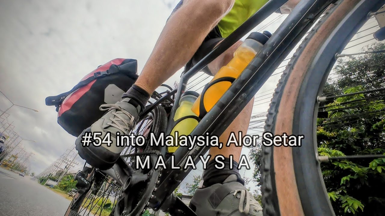 54th Ride into Malaysia and Alor Setar. Nice to get back to Malaysia.