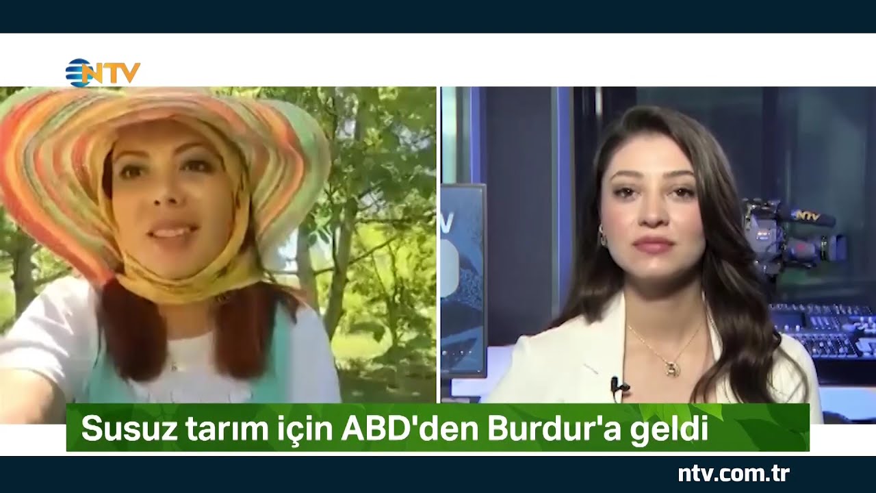 NTV | Susuz tarım i&ccedil;in ABD'den Burdur'a geldi