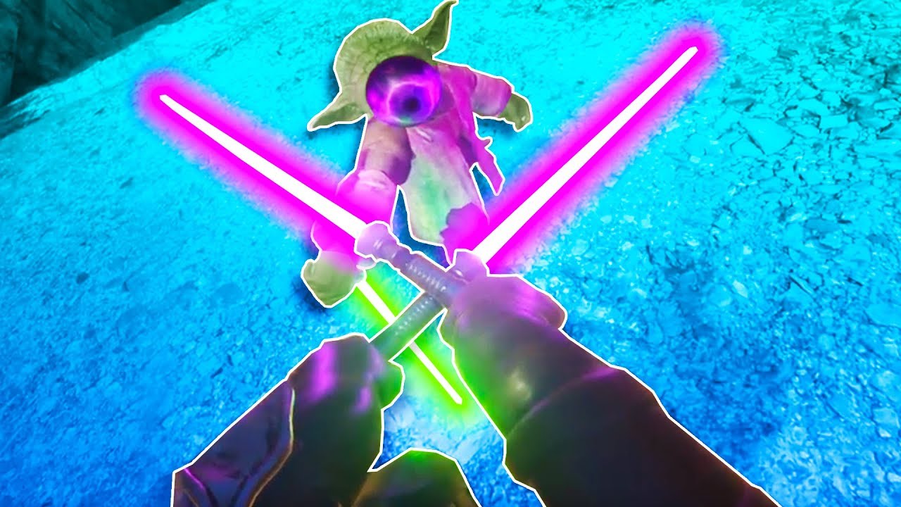 My Friend Possessed Yoda So I Chopped His Head Off! Multiplayer Lightsabers in Blade and Sorcery VR!