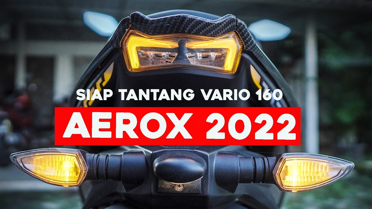 BIKIN MINDER VARIO 160 ⁉️🤔 YAMAHA AEROX 155 VERSI MODIF LED JPA🔥 | KEREN PARAH ‼️😱