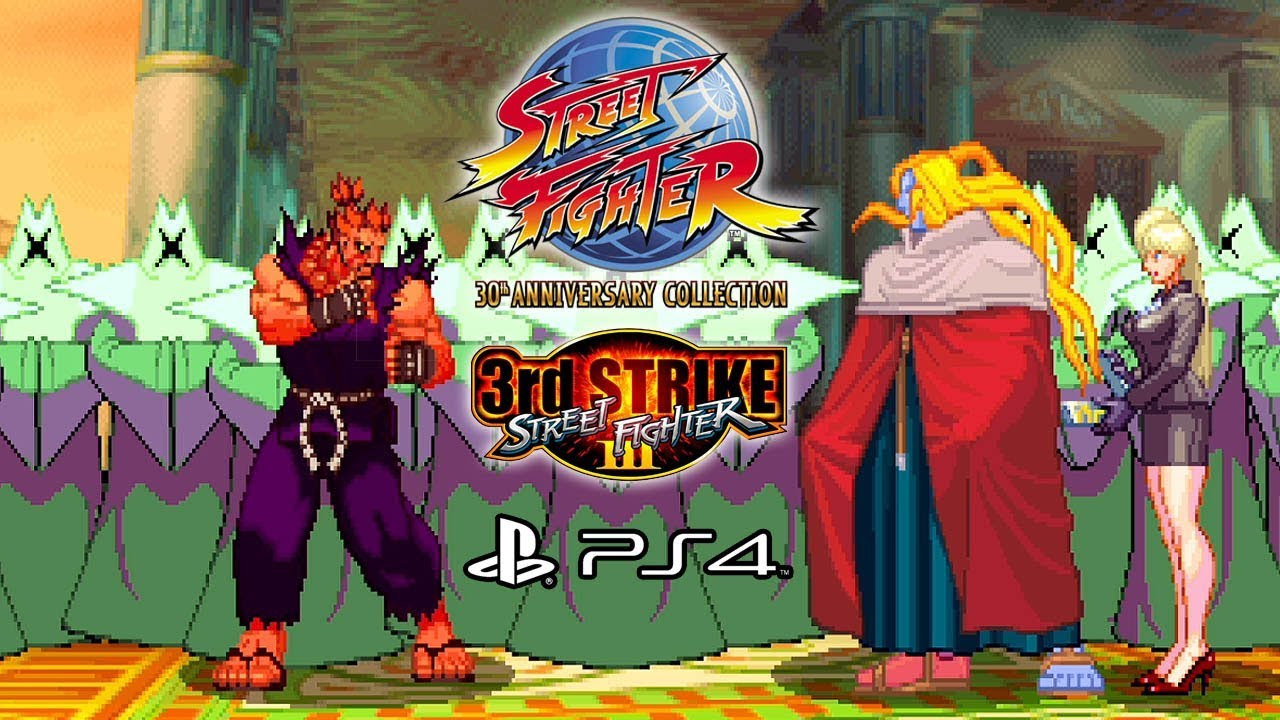 Street Fighter III 3rd Strike (PS4) Arcade - SF 30th Anniversary Collection @ 1080p (60ᶠᵖˢ) HD ✔