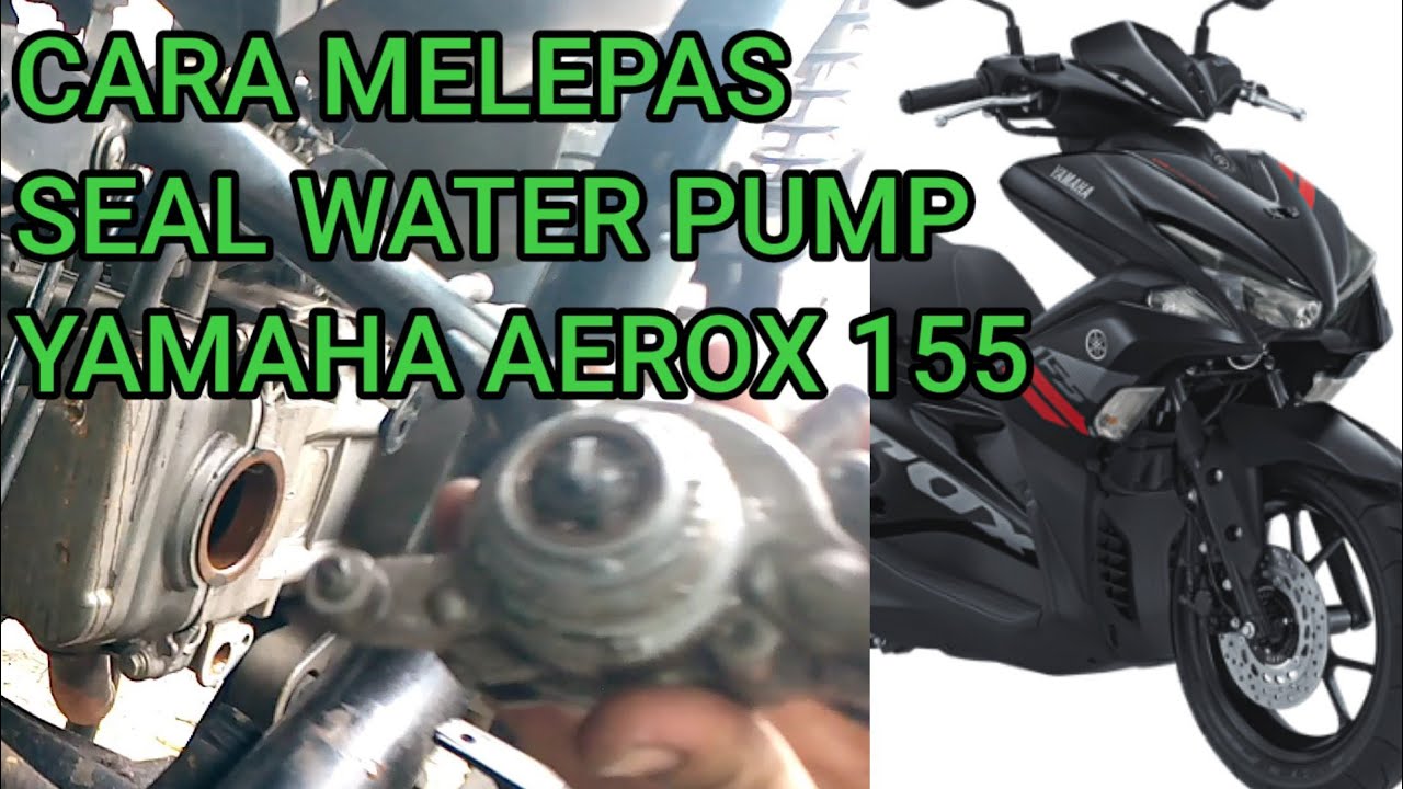 Cara Melepas Seal Water Pump Yamaha Aerox 155