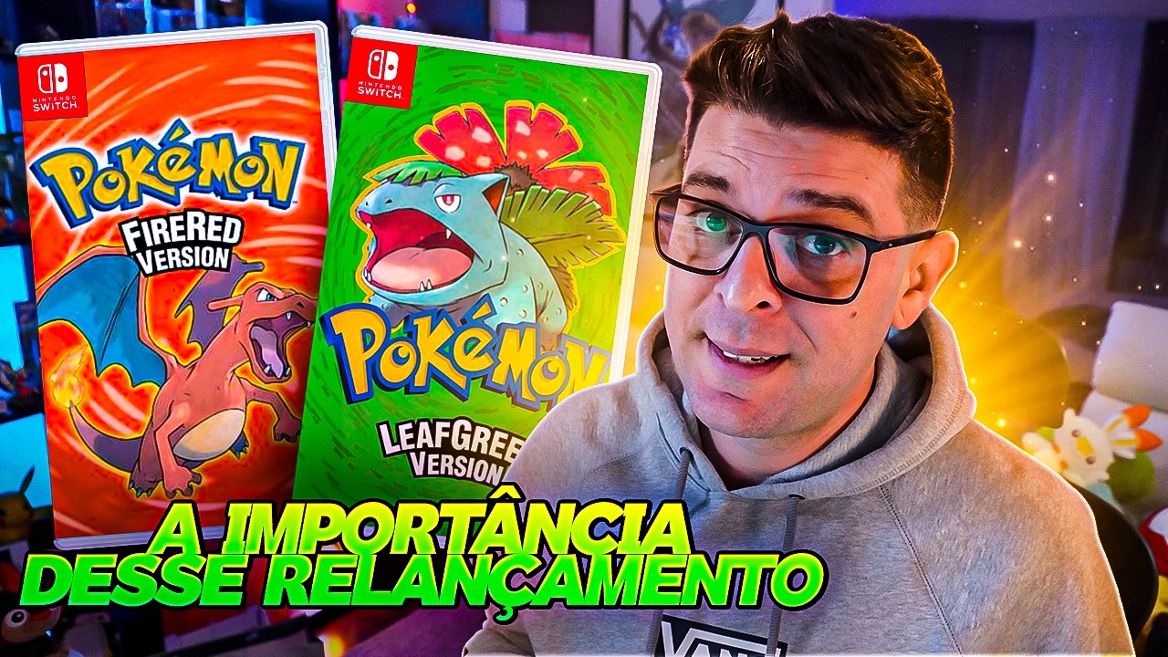 O QUE NÃO TE CONTARAM SOBRE Pokémon FireRed e LeafGreen no Nintendo Switch
