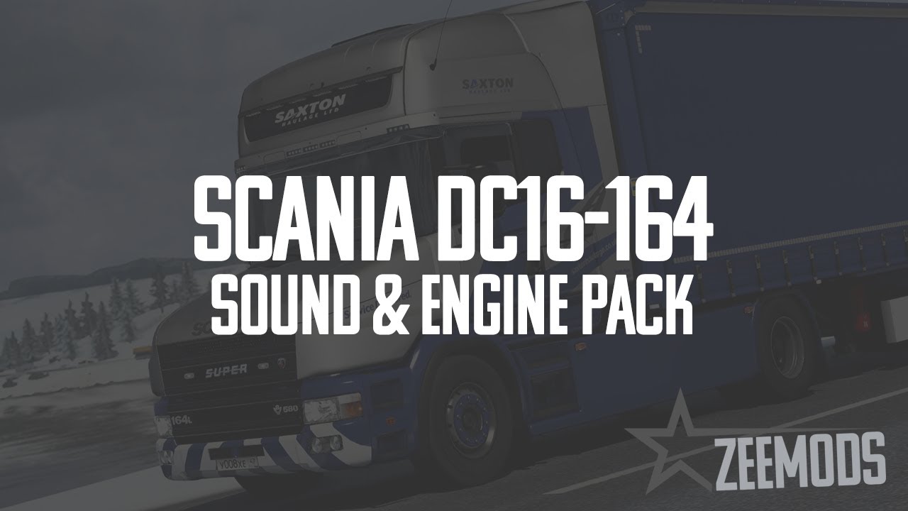 [ETS2] - Scania DC16-164 Drive [ASMR]