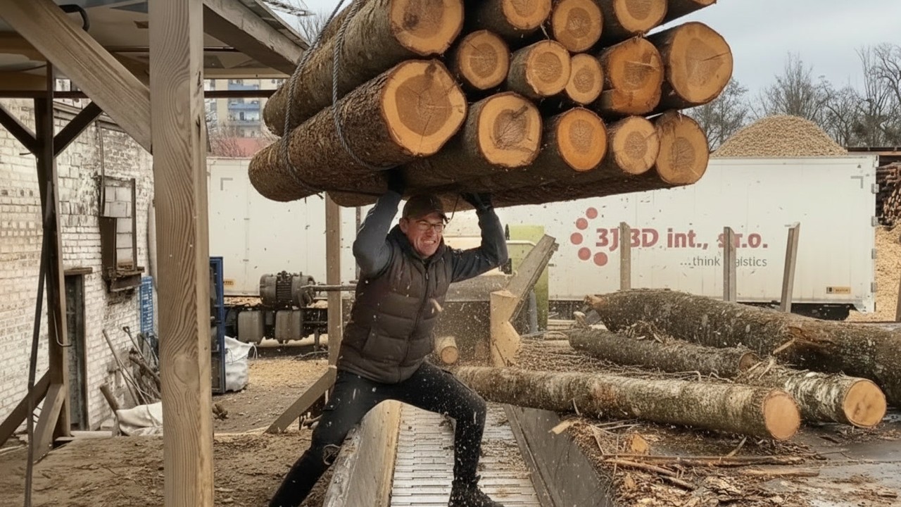 Best Moments Compilation. EXTREME COMMITMENT — Risking Everything for Wood Chips.