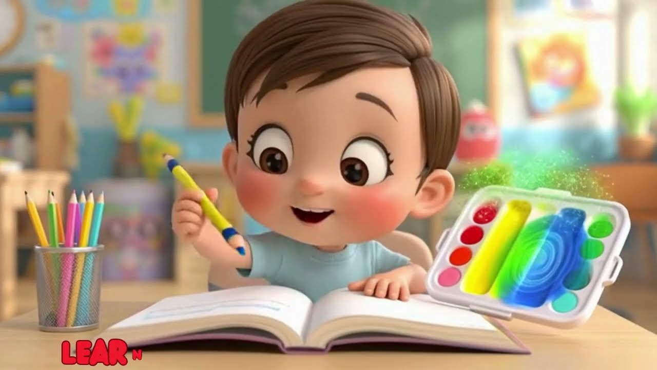 KIDS ZONE (Fun Homework Song for Kids 🎶| Learn & Play Nursery Rhyme | Nursery Rhymes for Preschool)