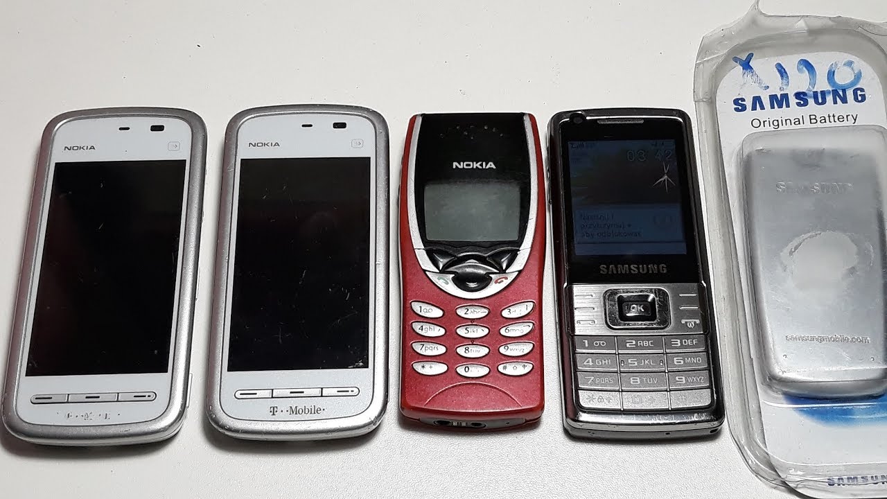 Nokia 5230, nokia 8210, samsung L700 , акб для samsung X120 ретро телефоны из Бразилии и Германии