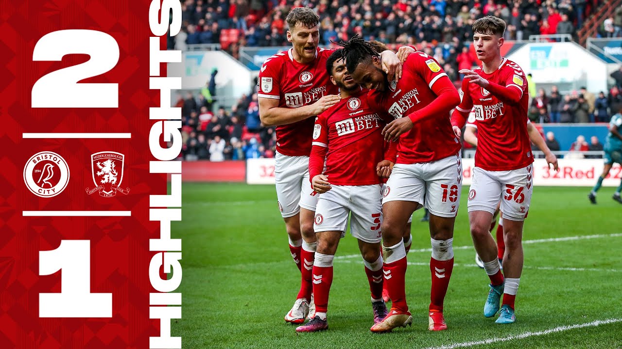 Semenyo finishes off brilliant team goal 🔥 Bristol City 2-1 Middlesbrough | Highlights