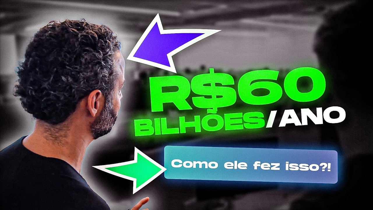 Ele transaciona R$ 5 BILHÕES por MÊS nos marketplaces e e-commerce no Brasil!