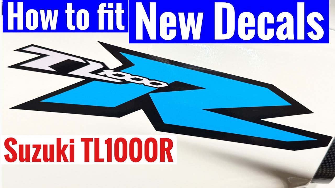 How to apply decals to motorcycle fairings