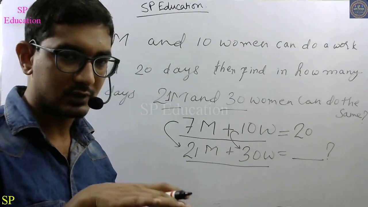 Time and Work Shortcut Trick to Solve Problem Quickly [Hindi]-Time and Work Concept and trick-Part-4