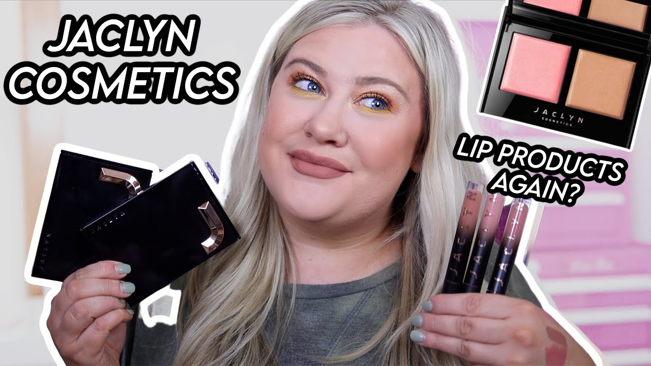 TRYING NEW JACLYN COSMETICS: LIQUID LIPS, BRONZE & BLUSH DUOS, + HIGHLIGHT!