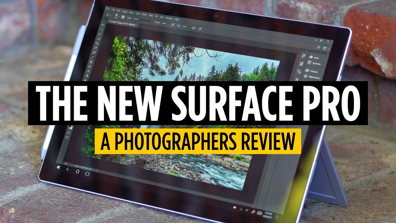 Photographer Reviews Microsoft's New Surface Pro (2017)
