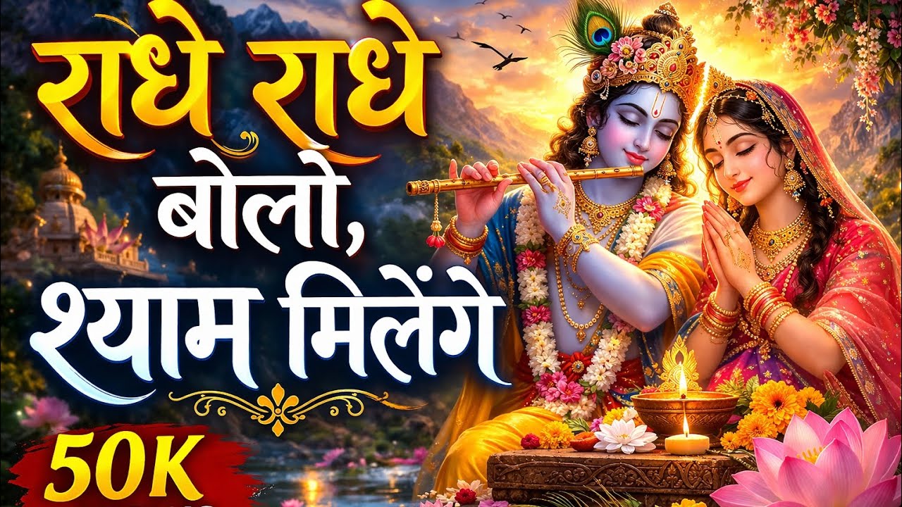 राधे राधे बोलो श्याम मिलेंगे | Beautiful Krishna Bhajan | Radhe Krishna Bhajan 2026
