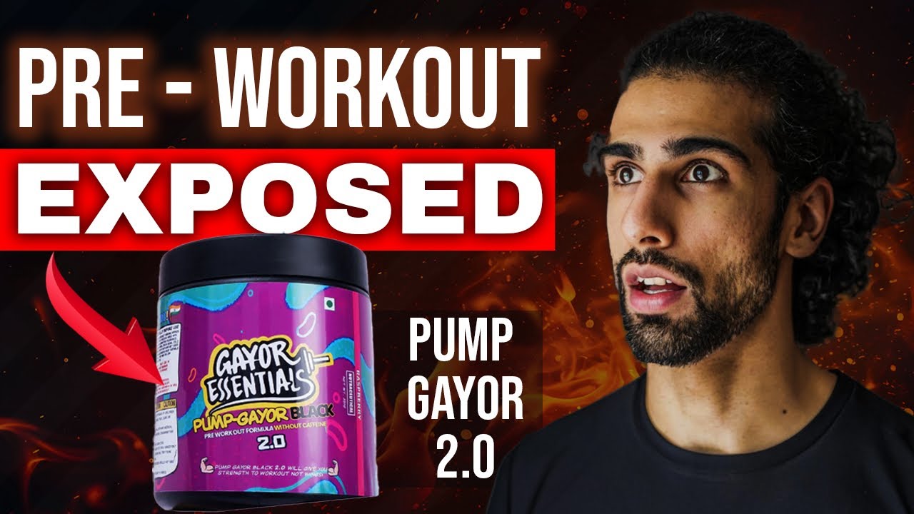 Best Pre Workout Supplement EXPOSED (Pump GAYOR 2.0 - No Caffeine) | Supplement Sunday