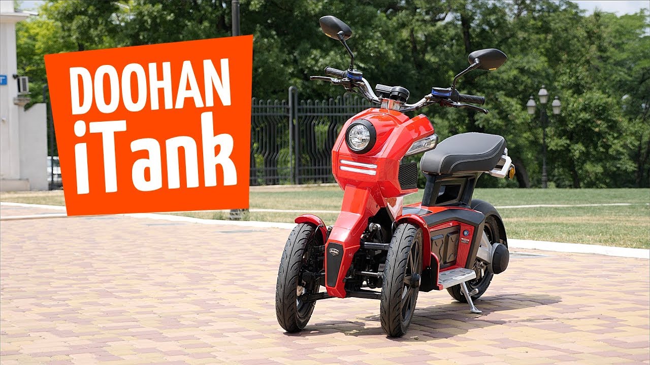 Doohan iTank - Топовый трехколесный электроскутер