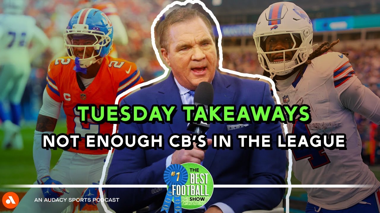 There's A Cornerback Shortage In The NFL | The Best Football Show