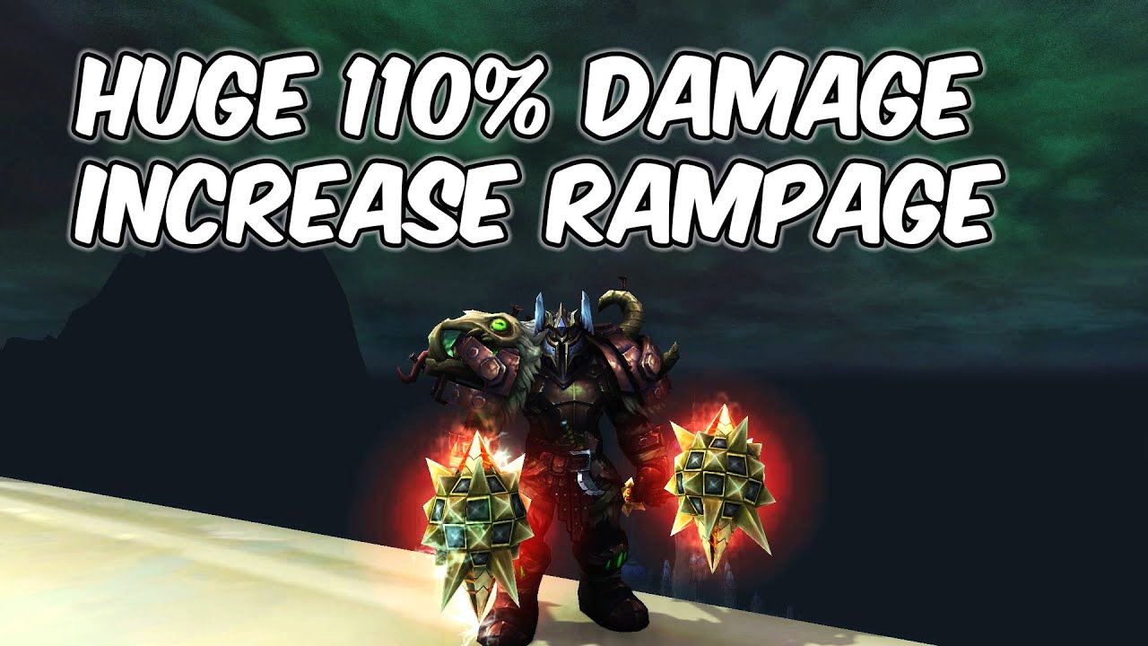 FURY RAMPAGE BURST - 11.0.7 Fury Warrior PvP - WoW The War Within