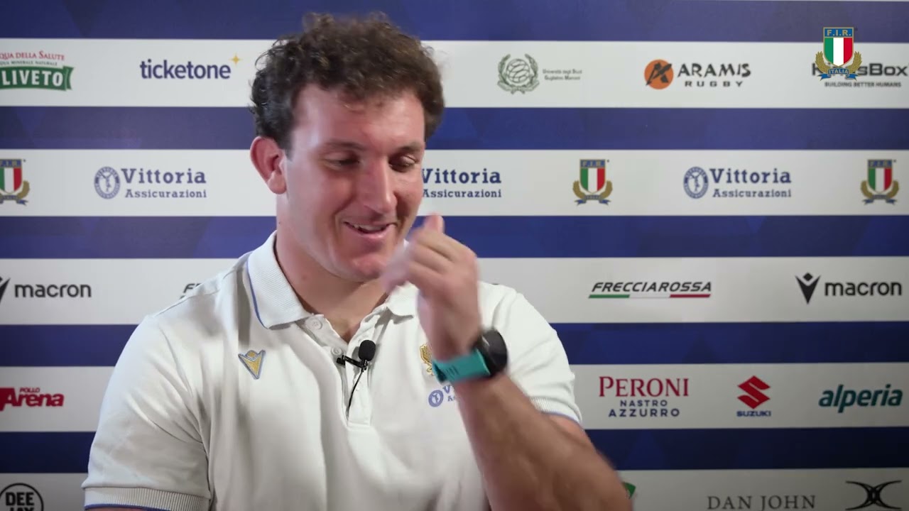 #Rugby. Irlanda-Italia 20-13. Conferenza stampa pre partita Lamaro