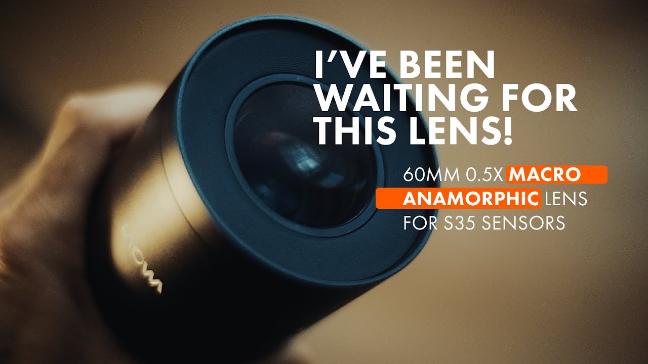 WORLD'S FIRST 60mm 0.5X Macro Anamorphic Lens for S35 Sensors – Test & Review!
