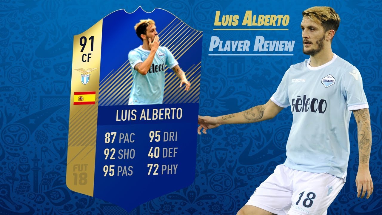 91 TOTS LUIS ALBERTO REVIEW | 91 RATED TOTS PLAYER REVIEW FIFA 18