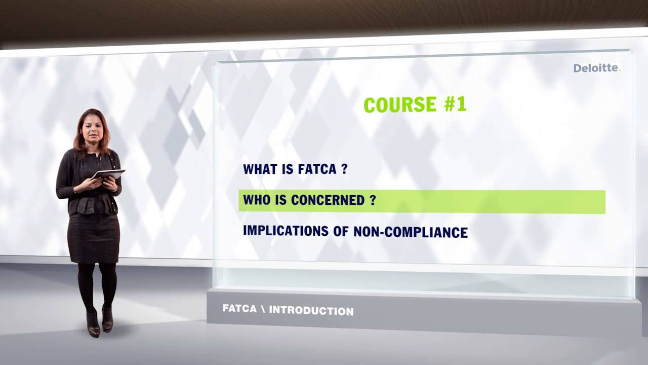 FATCA (Foreign Account Tax Compliance Act) Digital Training