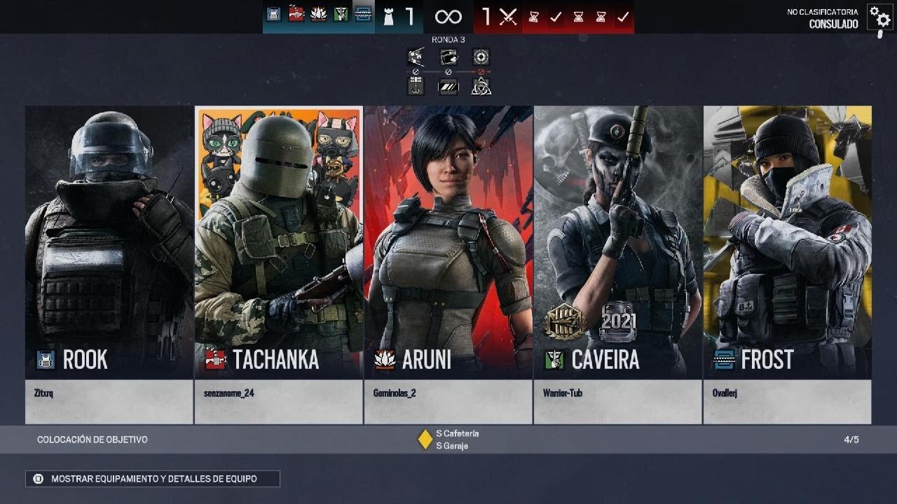 Volvemos despues de un tiempo Tom Clancy's Rainbow Six Siege