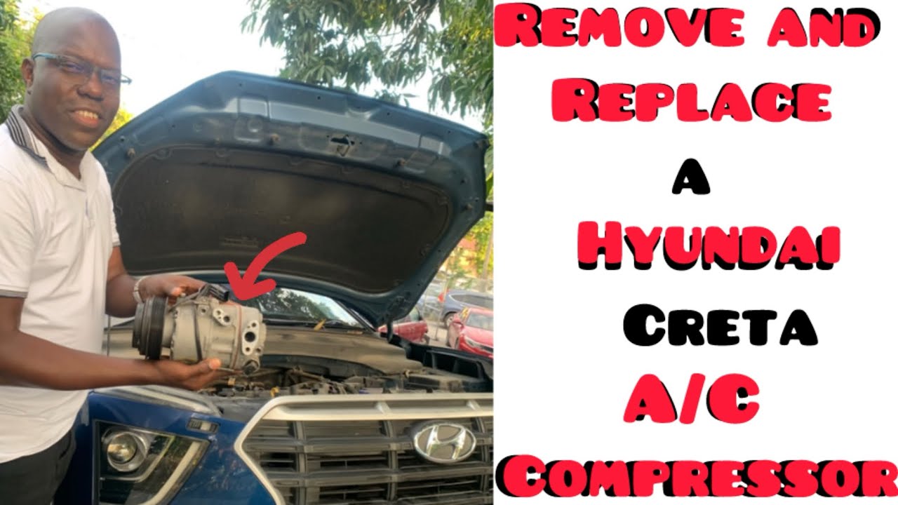 2015 - 2021 Hyundai Creta (kia Seltos)A/C Compressor Replacement